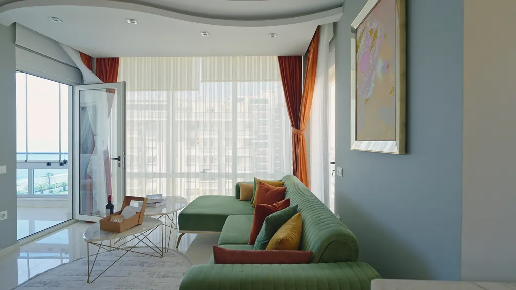 Yekta Queen просторный апартамент на 1 линии моря