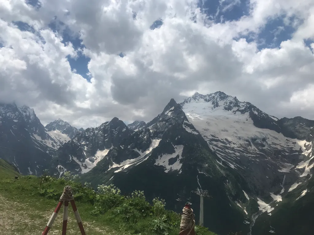 Квартира с прекрасным видом на горнолыжный склон горы Мусса-Ачитара