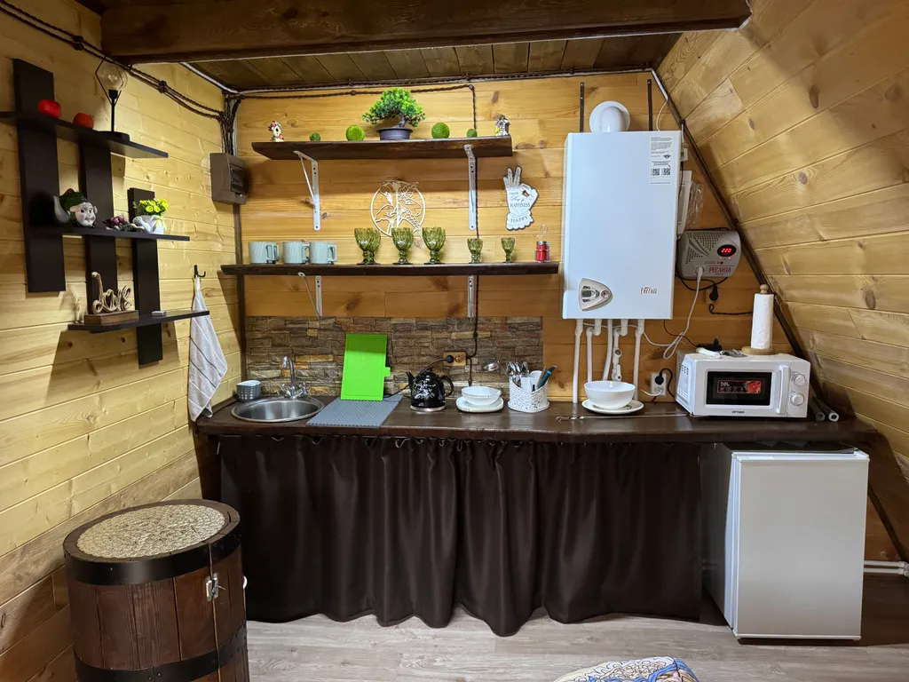 Треугольный домик в Приэльбрусье