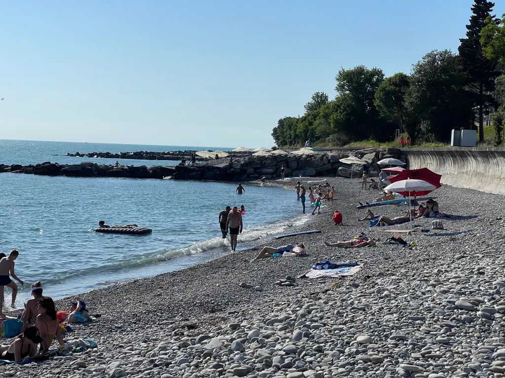 Квартира Двухкомнатная квартира у моря в ЖК комфорт класса — Нижняя Хобза