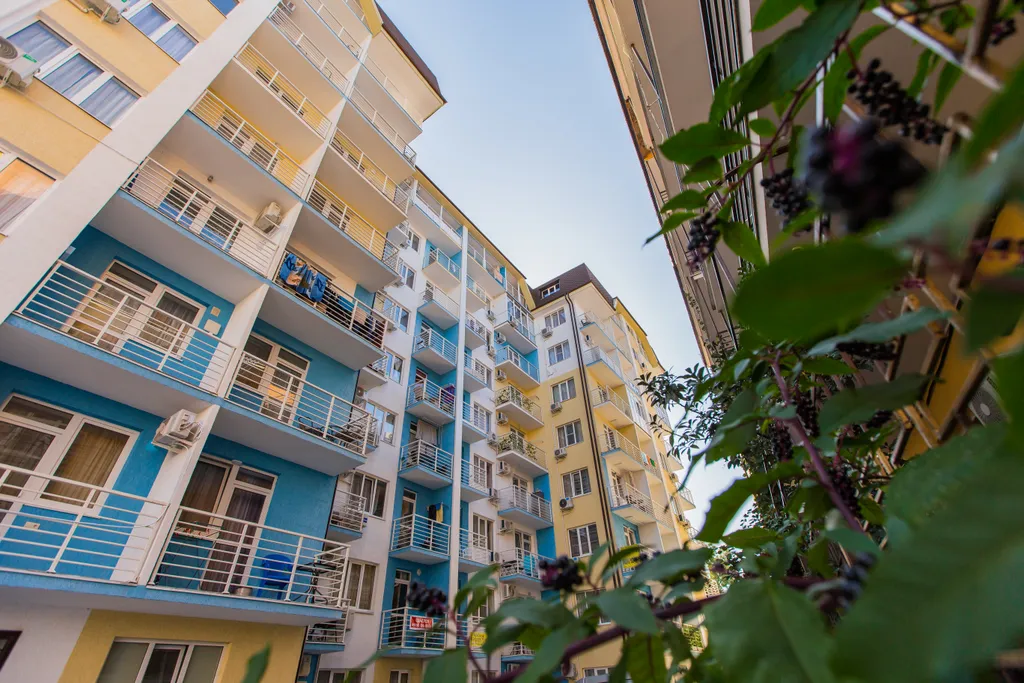 Квартира Квартира Студия с отдельными кроватями — Сириус