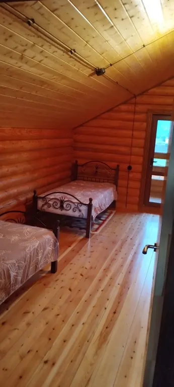 Новый дом из сруба в Даргавсе