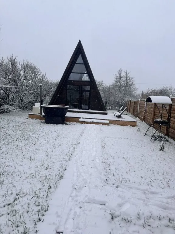 А-фрейм уютные вечepa