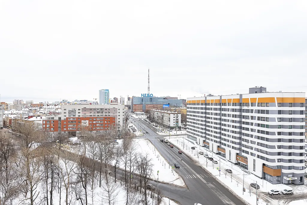 Квартира Квартира Большая студия в самом центре в апарт-отеле КМ Tower — Нижний Новгород