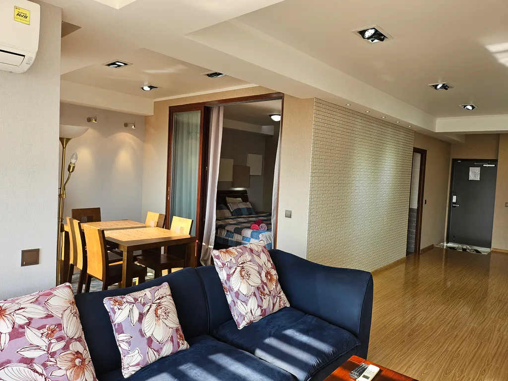 Уютная квартира в центре с видом на город