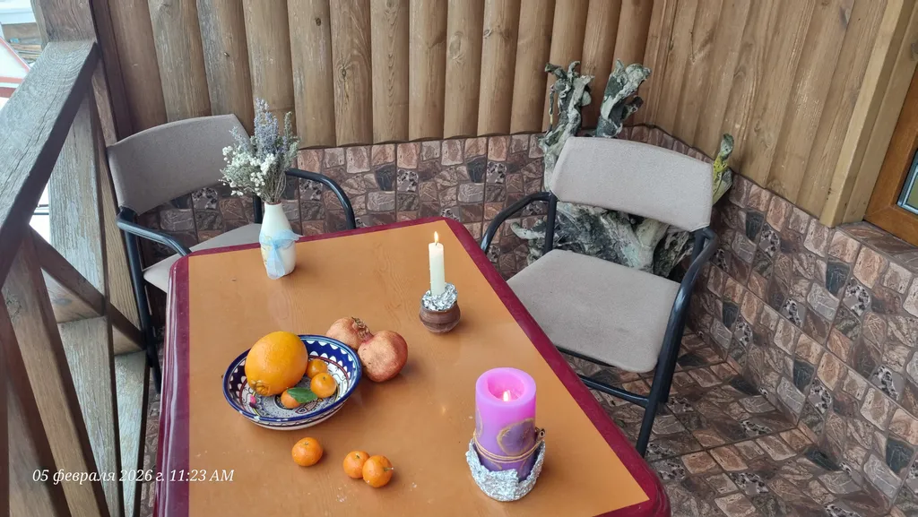 2хместная комната с балконом