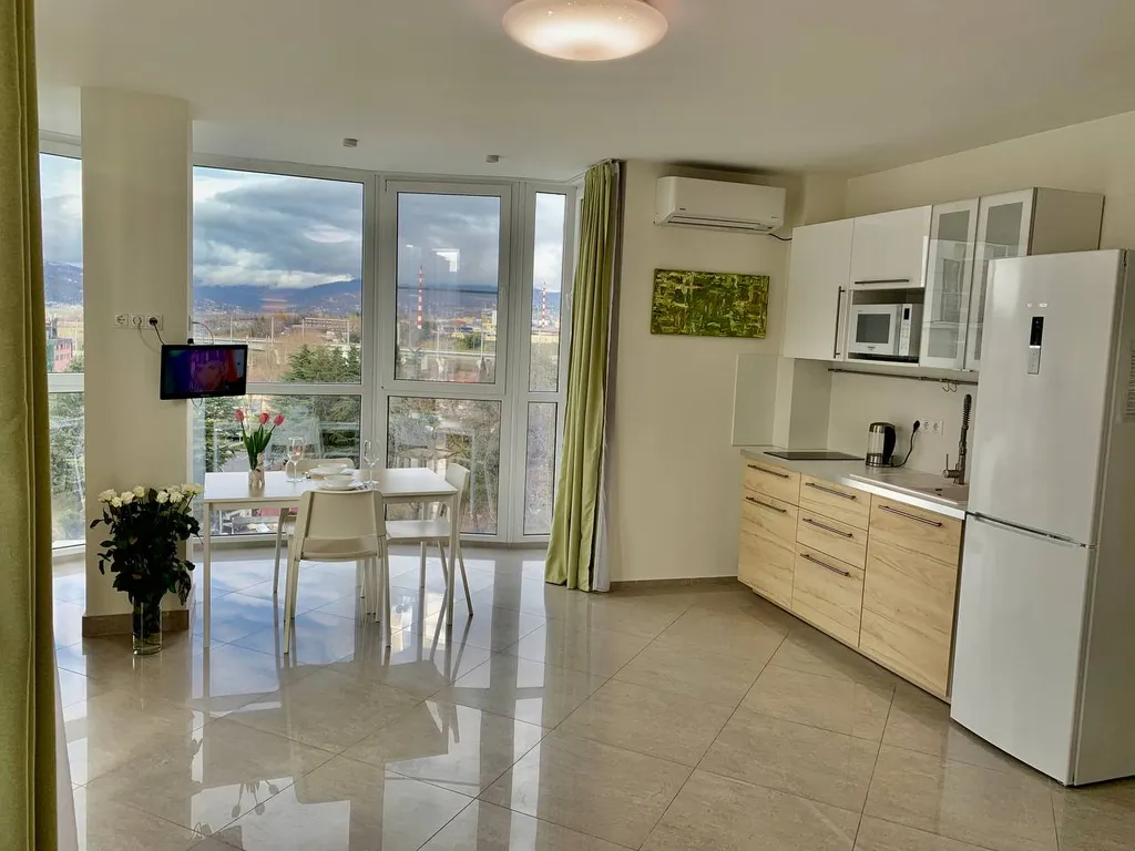 Квартира Квартира Панорамная студия с видом на горы — Сириус