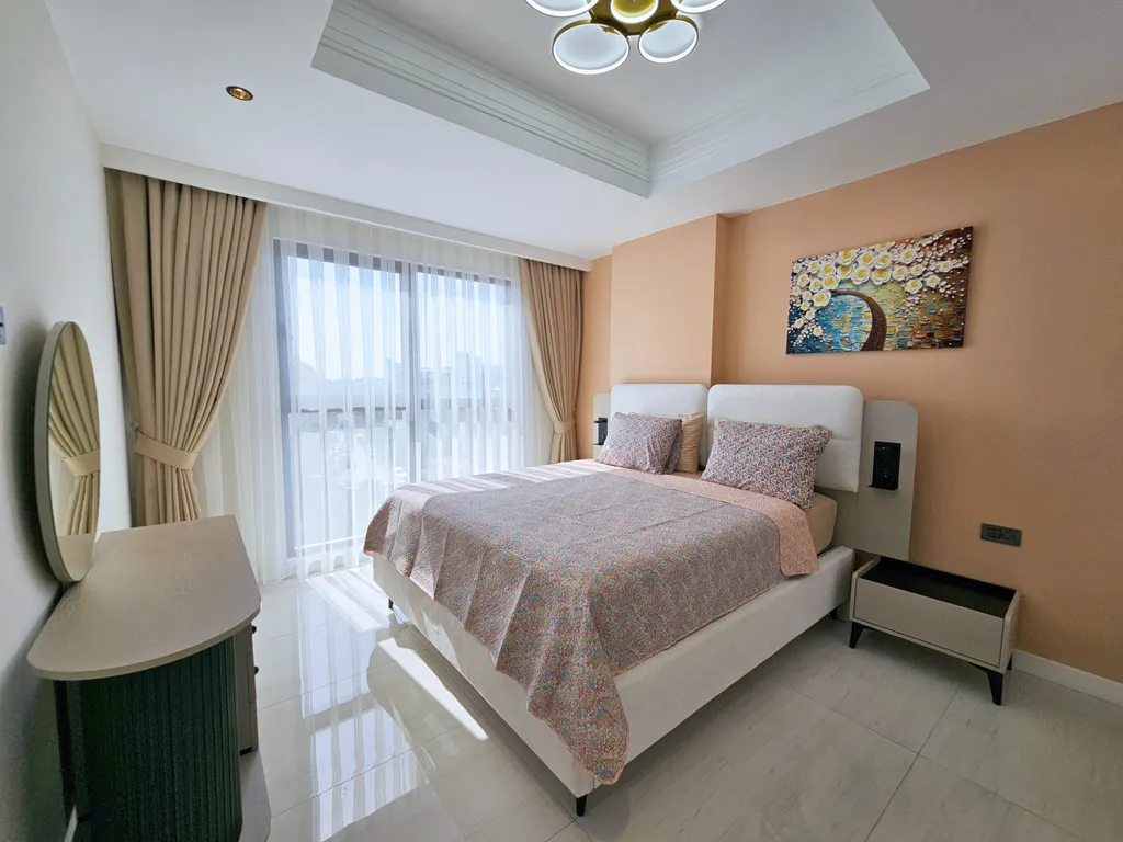 Большая квартира с 4 спальнями в комплексе с аквапарком 5 звёзд