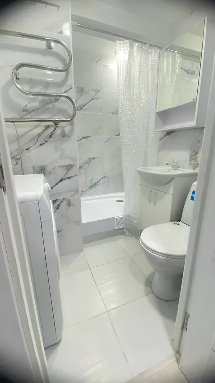 Квартира Квартира Апартамент в красных оттенках интерьера — Москва