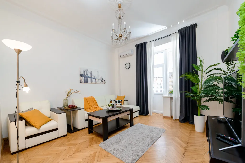 Квартира Жемчужина, 3-комнатная квартира — Москва