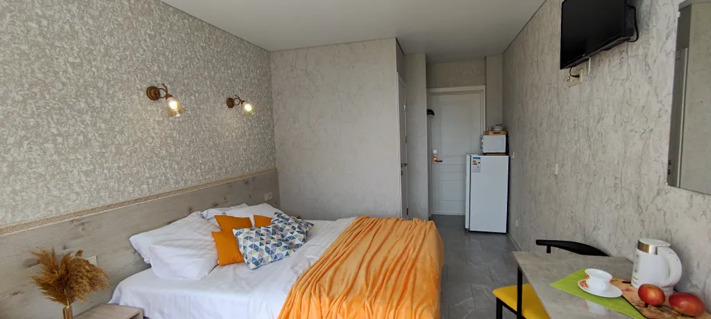 Уютный апарт плюс с балконом, отопление, беседка, парковка