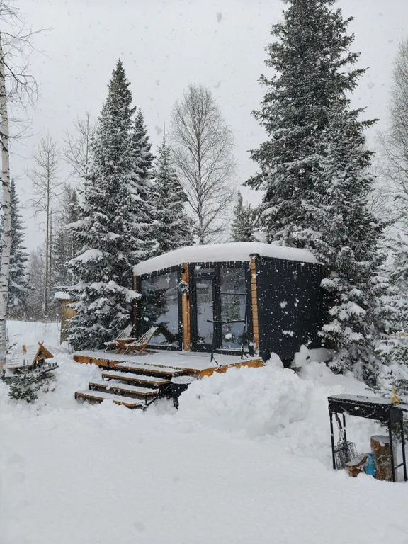 Коттедж Новый уютный домик с панорамными окнами — Шерегеш