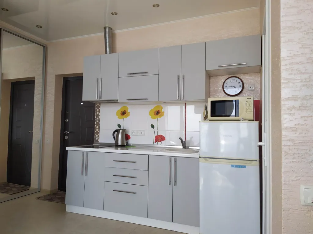 Квартира с очень красивыми видами на море, побережье ЮБК и гору Ай-Петр