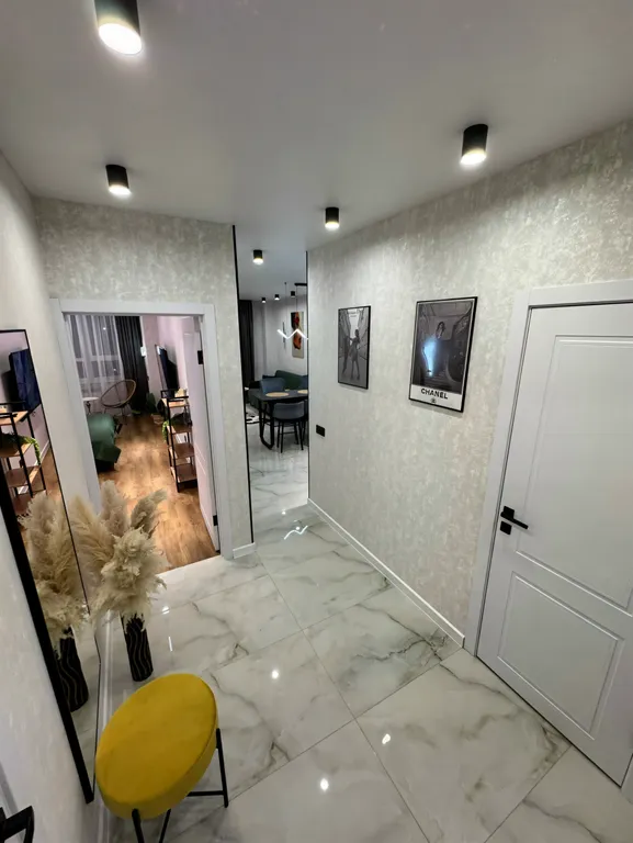 Комфортабельная стильная квартира с дизайнерским ремонтом в новом доме