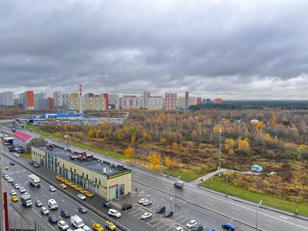 Квартира Квартира Студия с видом, 15 этаж, ЖК Юнино, 150 м до магазина, ж/д рядом — Москва