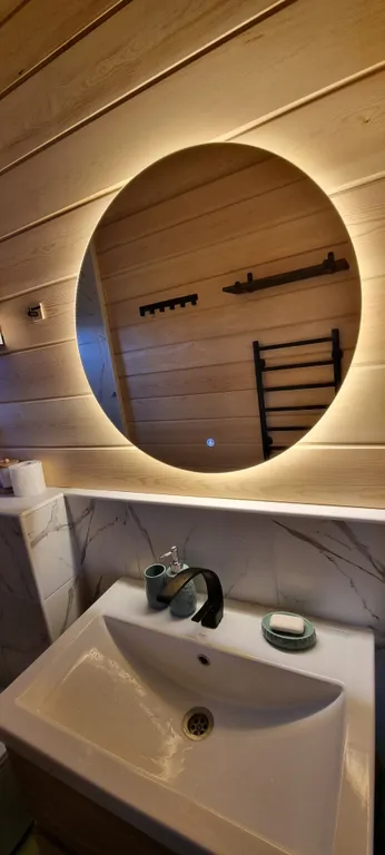 Новый барнхаус со своей территорией и банным чаном