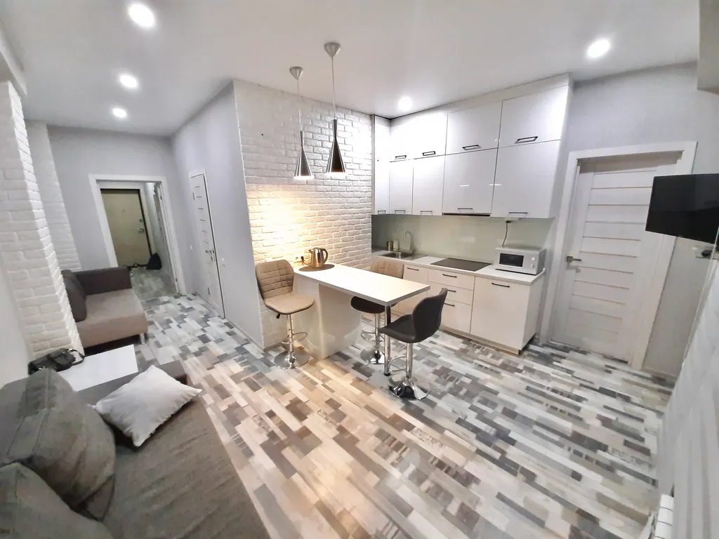 Квартира с балконом и видом