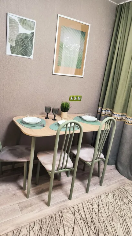 Уютная 1-комнатная квартира, есть всё для комфортного проживания