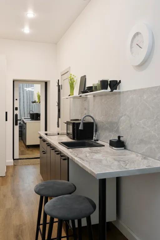 Квартира Квартира Дизайнерская студия у метро — Москва