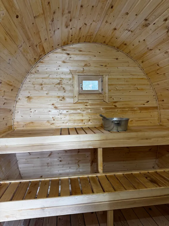 Шикарный новый дом с баней и чаном