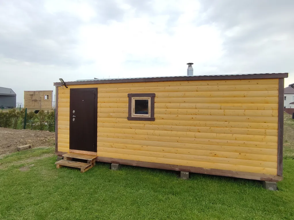 Дом с баней на берегу моря