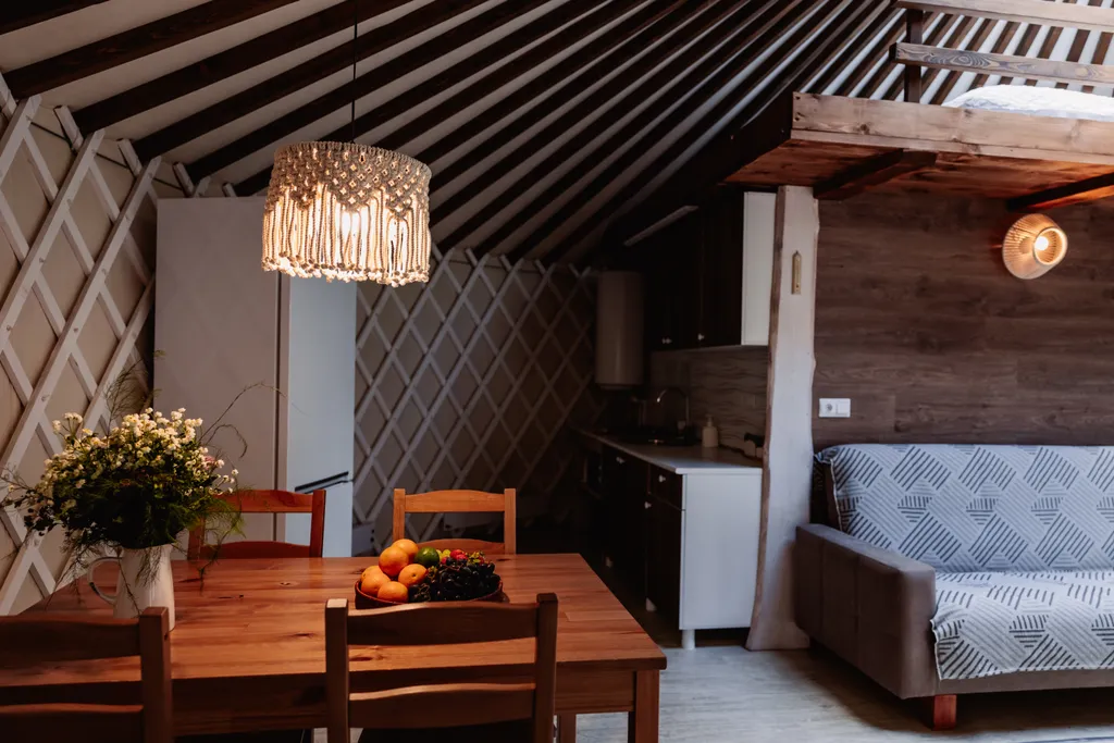 Современная круглогодичная Юрта со всеми удобствами рядом с Коломной