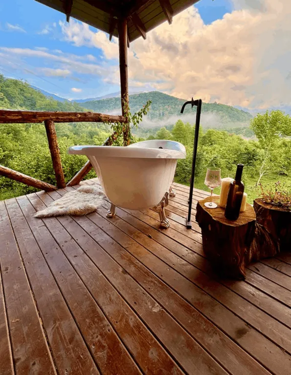 Коттедж Маленький домик в глэмпинге эко-ферма Гуляй поле — Сочи