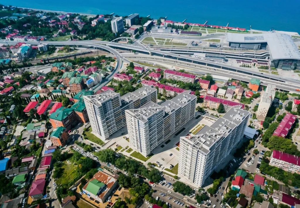 Квартира Большая белоснежная квартира — Адлер