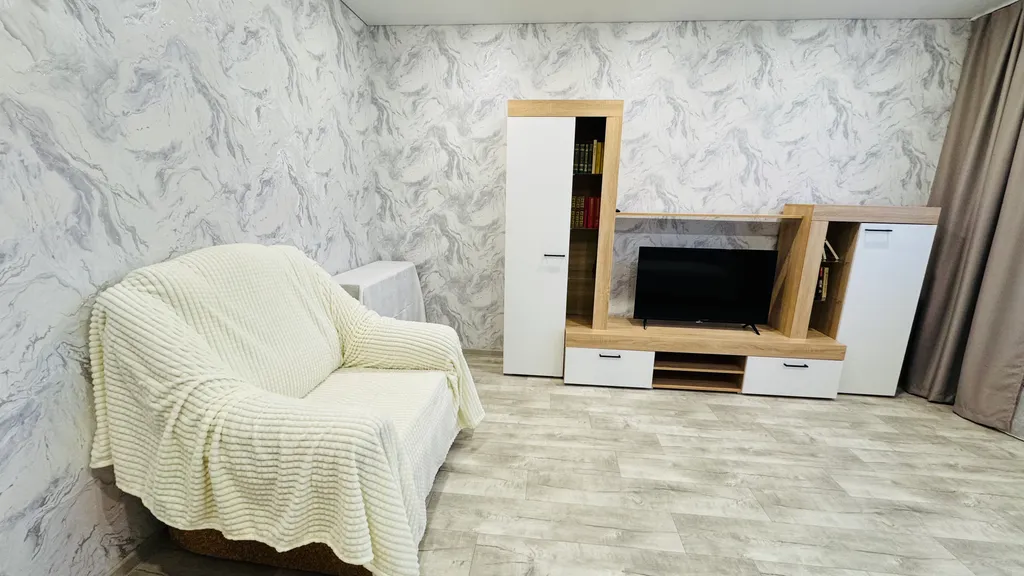 Теплая двухкомнатная квартира со свежим ремонтом до 5 человек