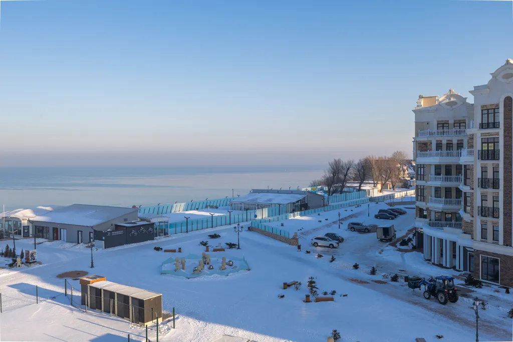 Квартира Квартира-студия с видом на море | Апарт Зеленоградск — Зеленоградск