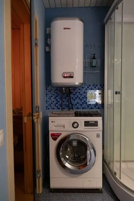 Мини коттедж с сауной и крытой террасой