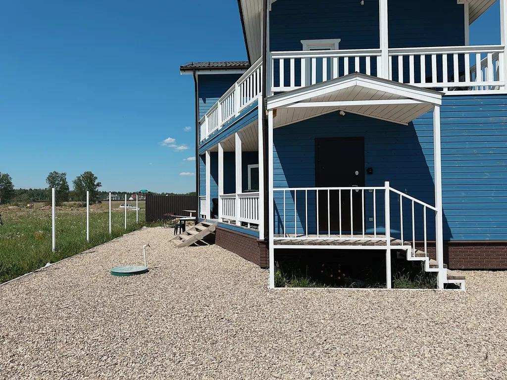 Коттедж с сауной с видом на лес