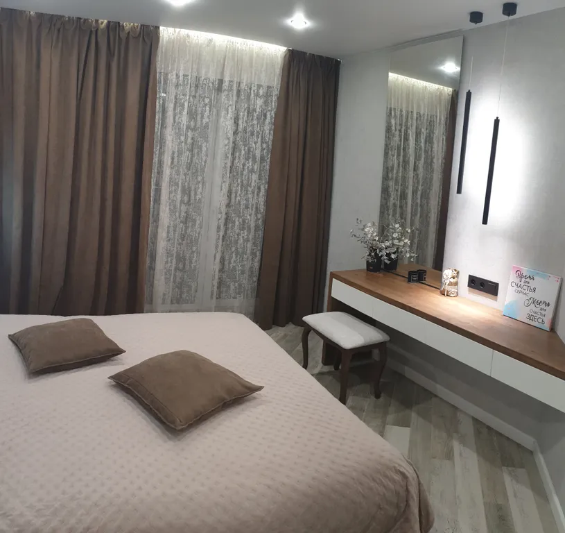 Уютная квартира рядом со сквером Приозерный