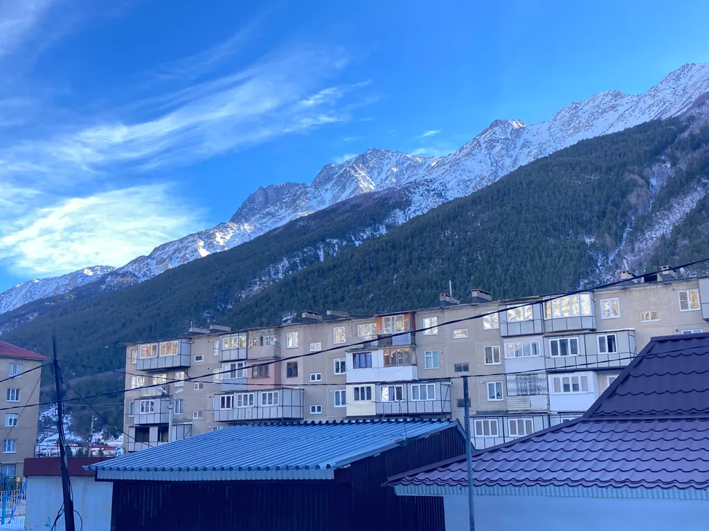 Уютная благоустроенная квартира в горах