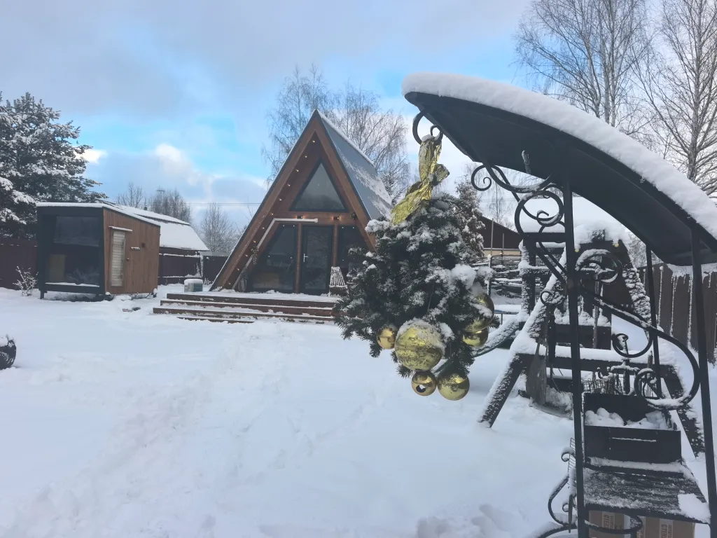 Дом с баней до 4 человек