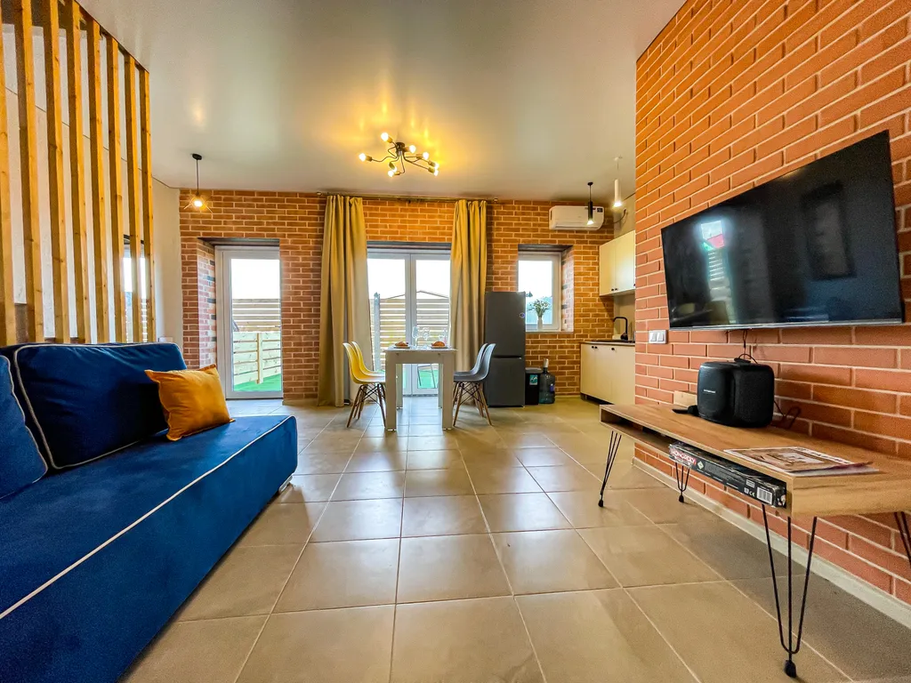 Квартира Большие апартаменты с кухней и стиральной машиной на берегу моря — аренда посуточно в Веселовка