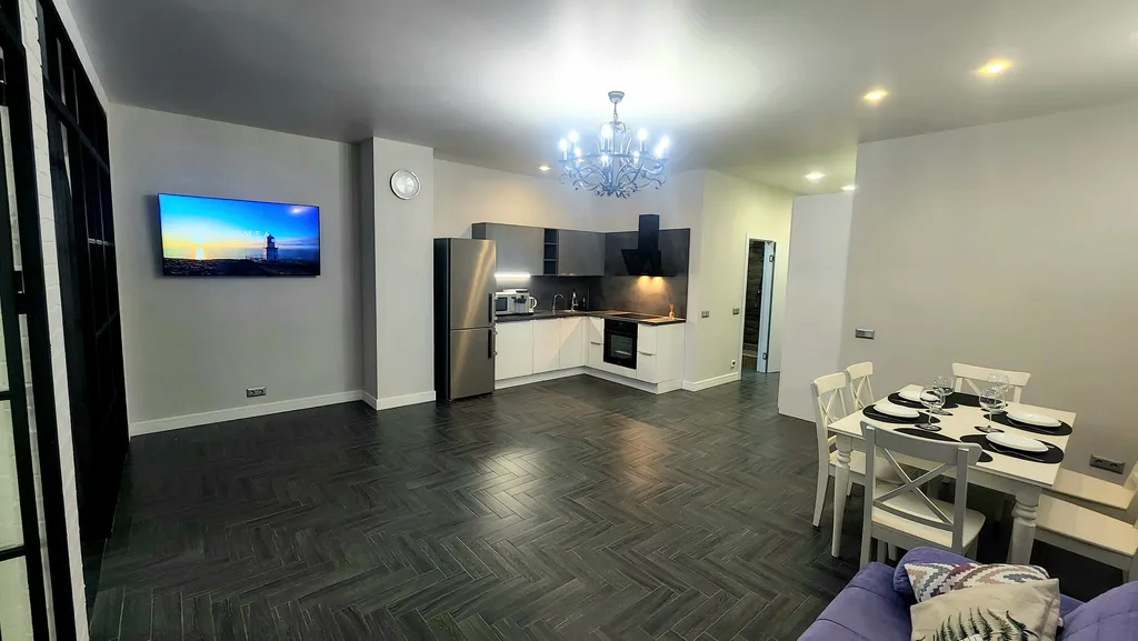 Трёхкомнатная квартира в приморском парке