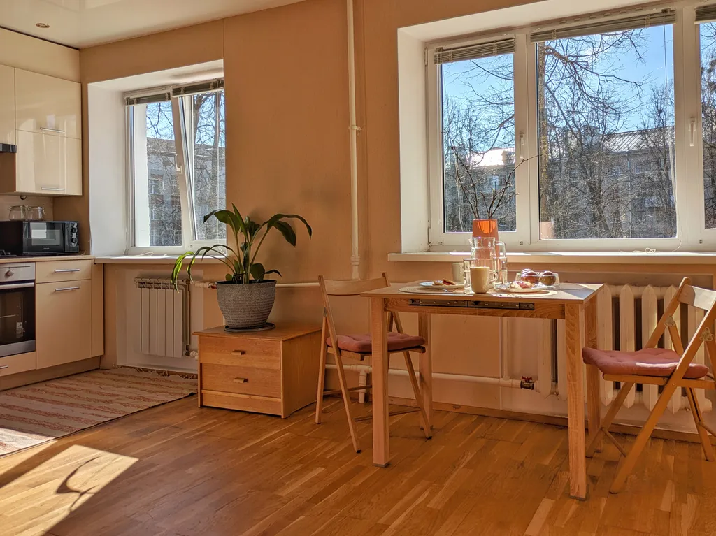 Двухкомнатная квартира возле Кремля