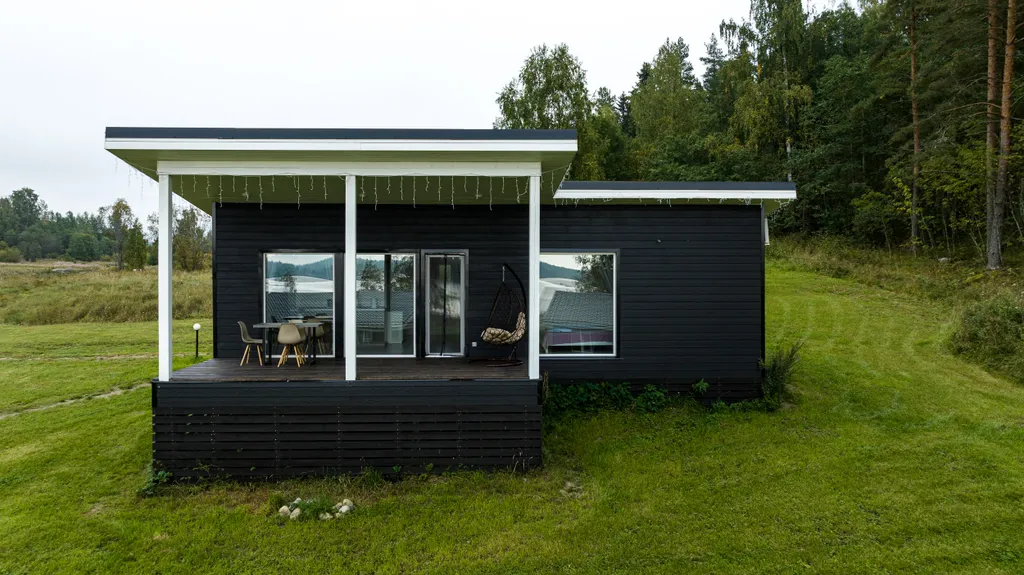 Дом # 3 в карелии с видом на Ладогу