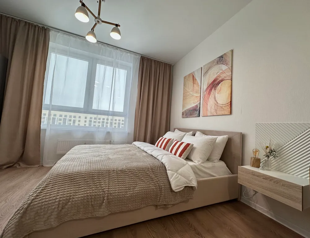 Уютная красивая студия у Томилинского парка в 10 км от МКАД