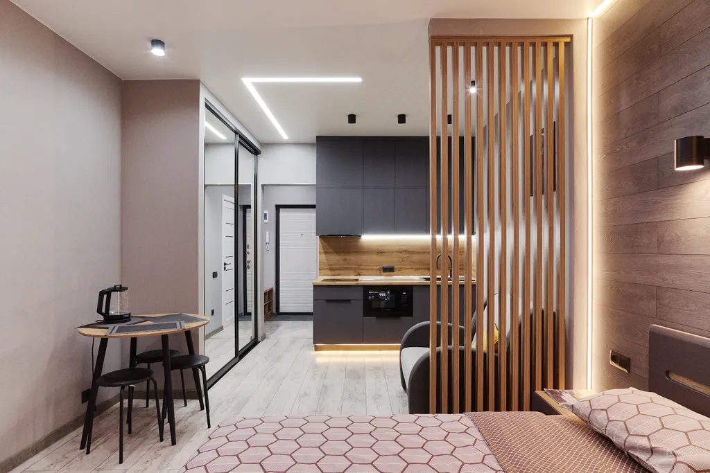 Уютная студия с евроремонтом