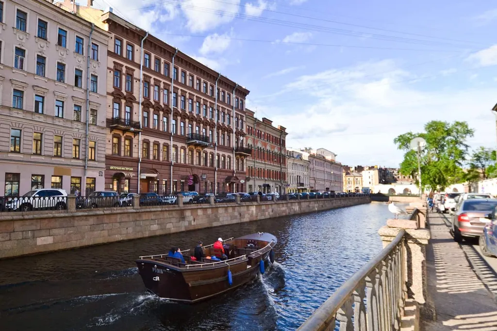 Уютная студия в самом центре Санкт-Петербурга в Доме у воды
