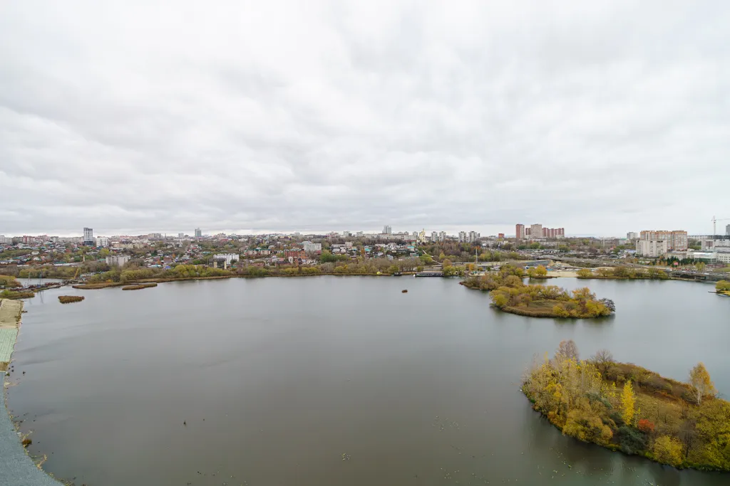 Апартаменты с панорамным видом на набережную реки