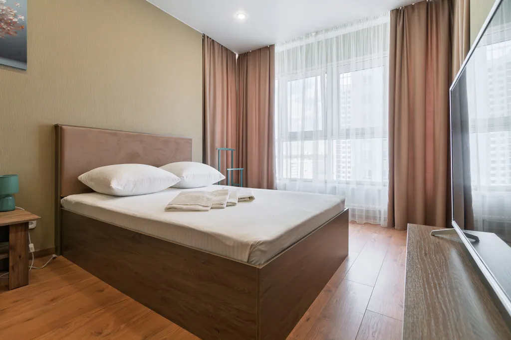 Уютная квартира с видом на реку в популярном ЖК