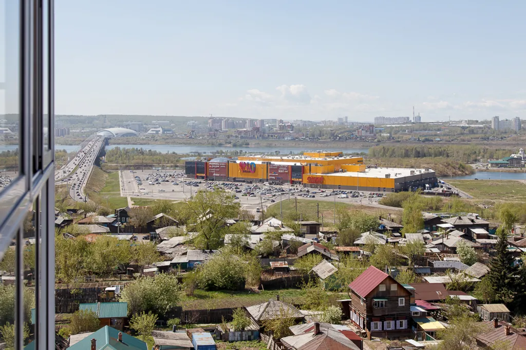 Студия Лето с шикарным видом возле Модного квартала