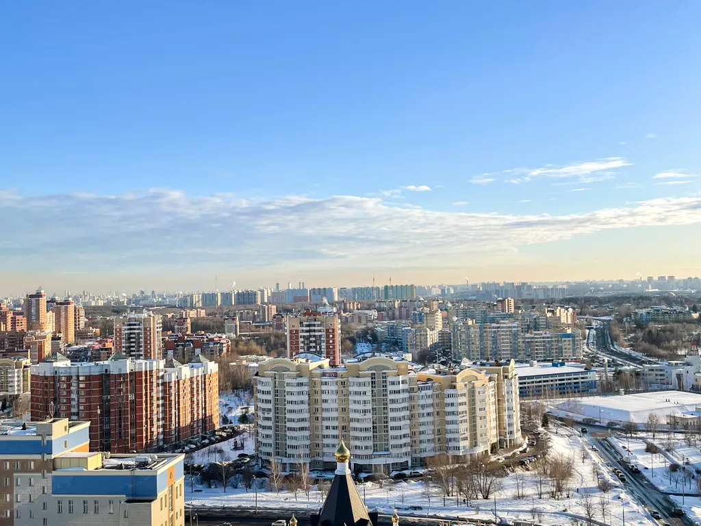 Просторная 2-комнатная квартира в Химках до 5 гостей