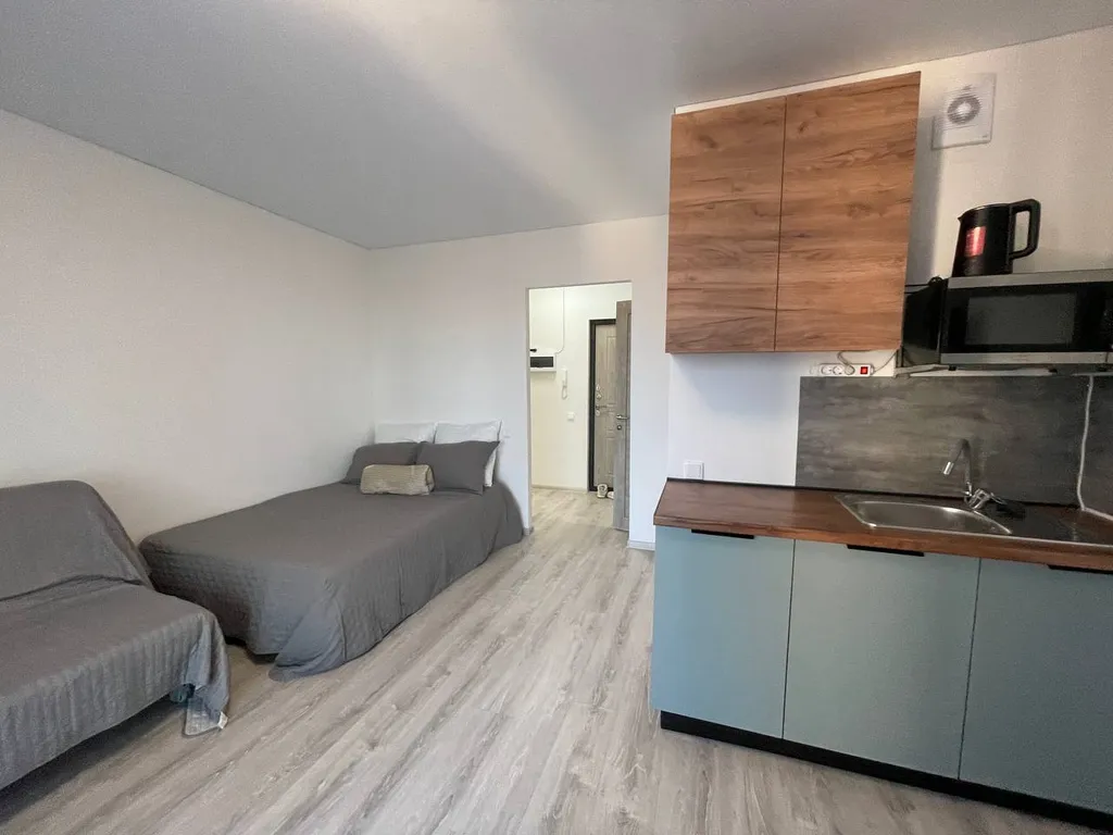 Студия с видом на лес