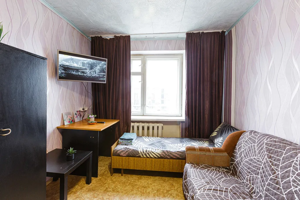 Двухкомнатная квартира в 2-х остановках от парка