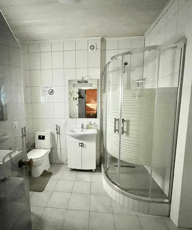 Большой дом N2 с сауной и камином на озере Лунном