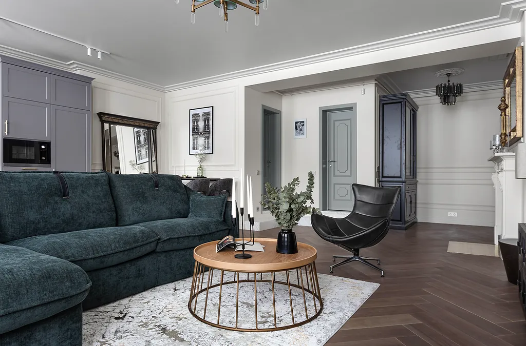 Дизайнерский апapтaмент с потpясающим видом нa Нeву и кpeйceр Аврорa